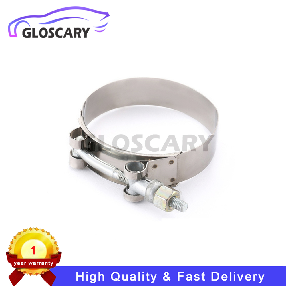 T-Bolt Hose Clamps Stainless Steel Turbo - 1 قطعة 2.5 بوصة T-بولت خرطوم