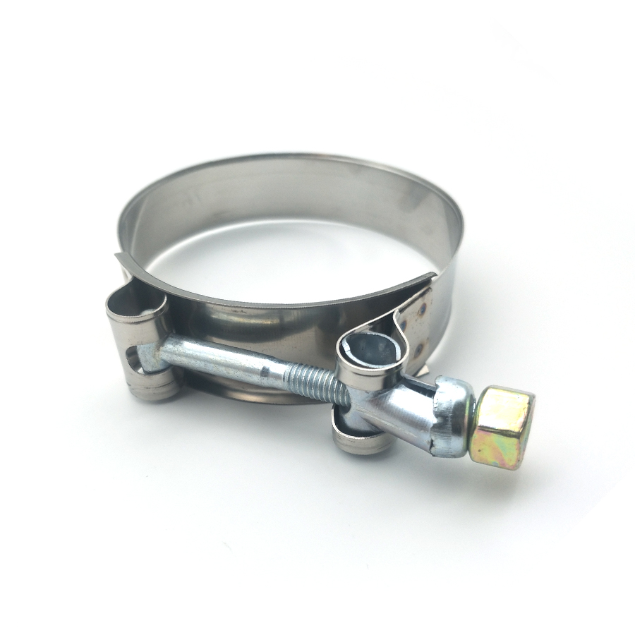 T-Bolt Hose Clamps Stainless Steel Turbo - 10x2.5 