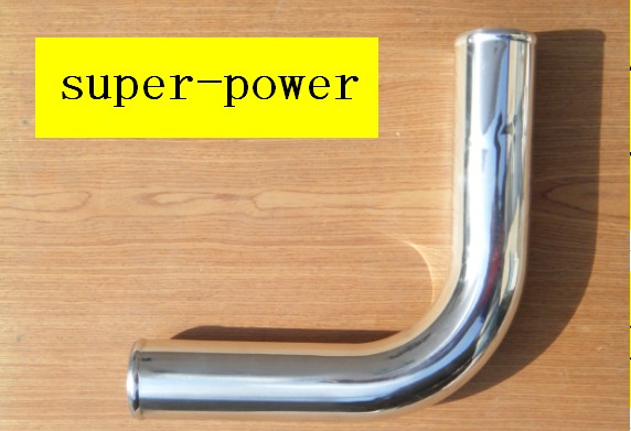 Intercooler Piping Kit Aluminum 2.5 Inch - أنبوب تبريد توربيني من الألومنيوم بزاوية