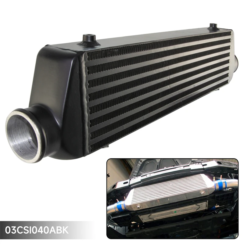 Front Mount Intercooler Universal Bar Plate - مبرد داخلي مثبت على البار ولوحة