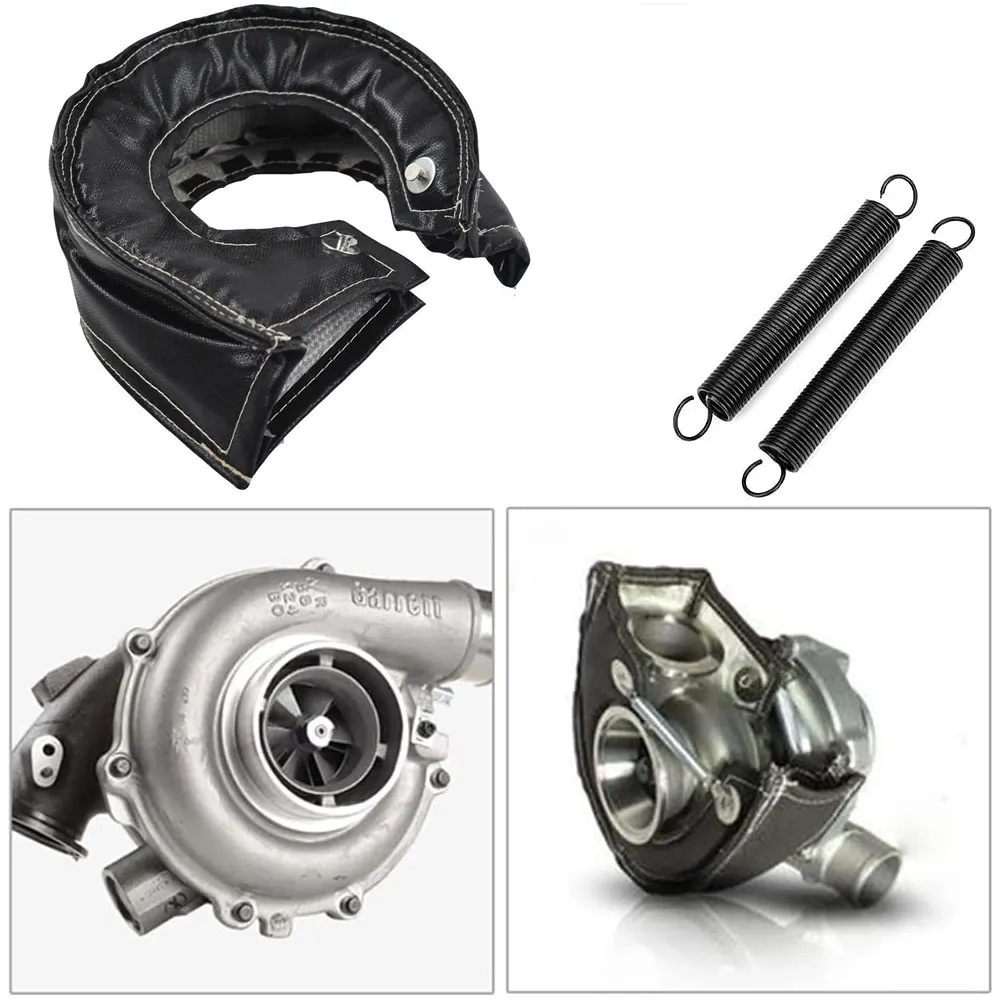 Turbo Heat Shield Blanket Titanium T3 T4 - غطاء واقي حراري عالمي من التيتانيوم