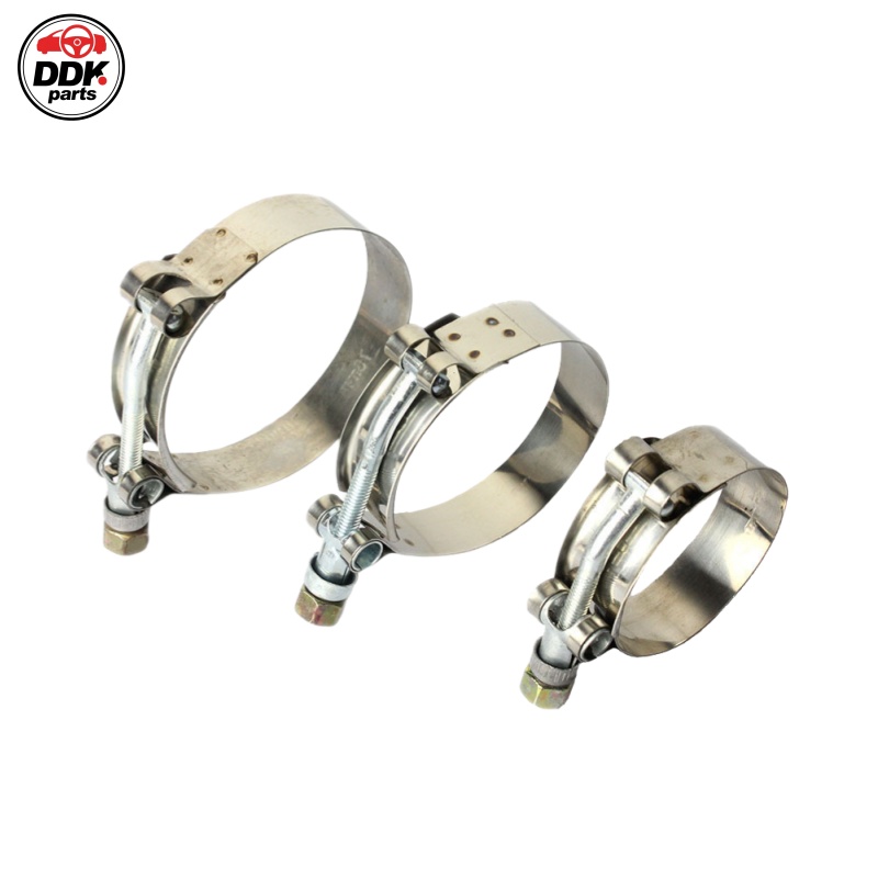 T-Bolt Hose Clamps Stainless Steel Turbo - 5 قطعة 3 