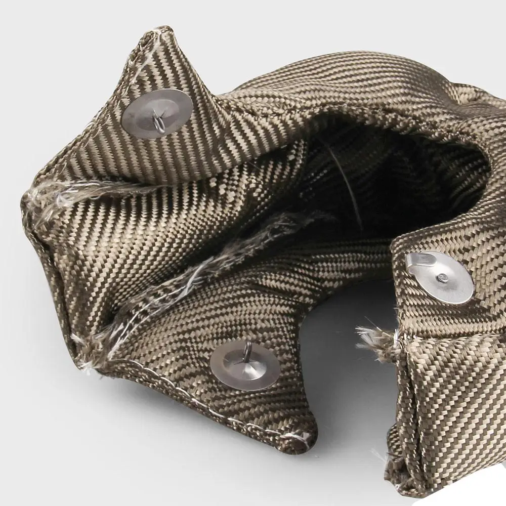 غطاء واقي حراري لشاحن التيربو  - مراجعة Turbo Heat Shield Blanket Titanium T3 T4 وسعره