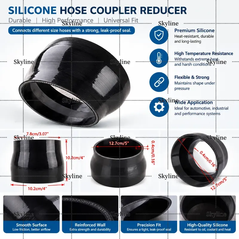 وصلة تيربو مخفضة للخرطوم المست - مراجعة Turbo Silicone Coupler Hose Reducer 4 Ply وسعره