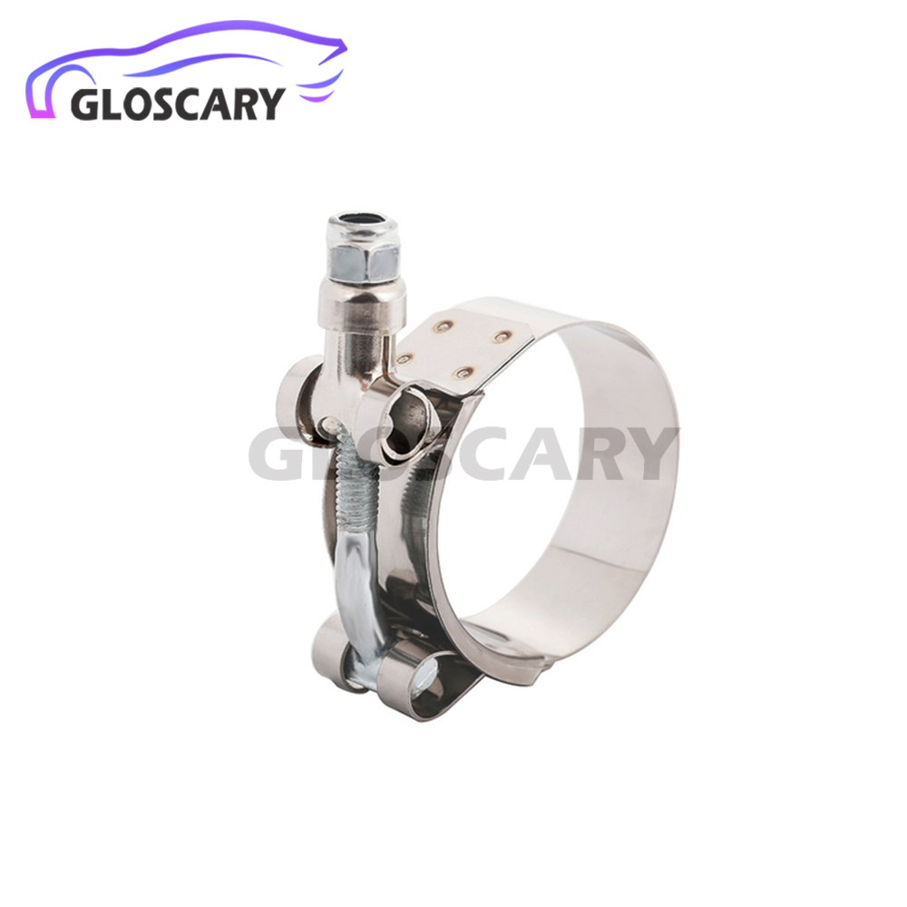 1 قطعة 2.5 بوصة T-بولت خرطوم ا - مراجعة T-Bolt Hose Clamps Stainless Steel Turbo وسعره