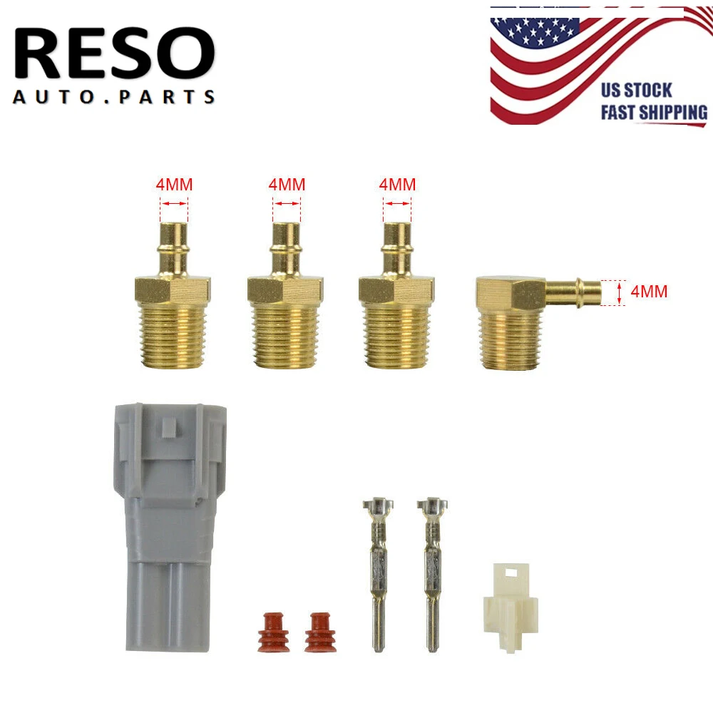 موصلات RESO لـ 3 منافذ 5.4 وات - مراجعة Electronic Boost Control Solenoid Valve 3 Port وسعره