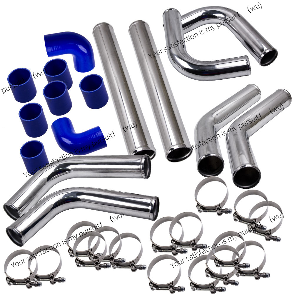 طقم أنابيب توربو إنتركولر عالم - مراجعة Intercooler Piping Kit Aluminum 2.5 Inch وسعره