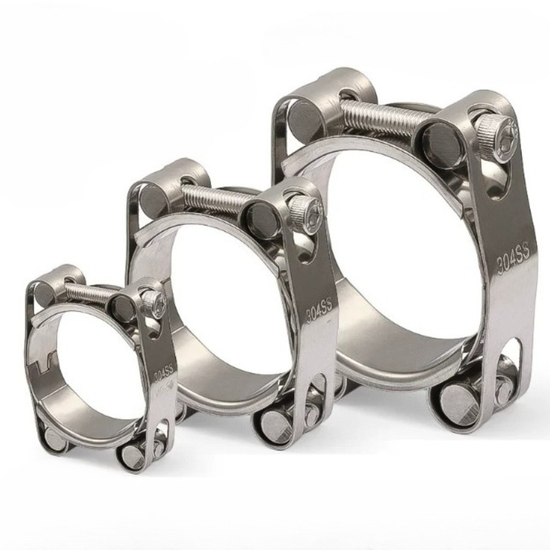 مشبك خرطوم متين على شكل حرف T  - مراجعة T-Bolt Hose Clamps Stainless Steel Turbo وسعره