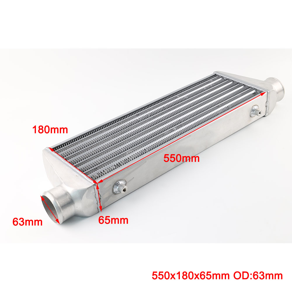 مبرد توربيني عالمي قضيب وصفيحة - مراجعة Front Mount Intercooler Universal Bar Plate وسعره