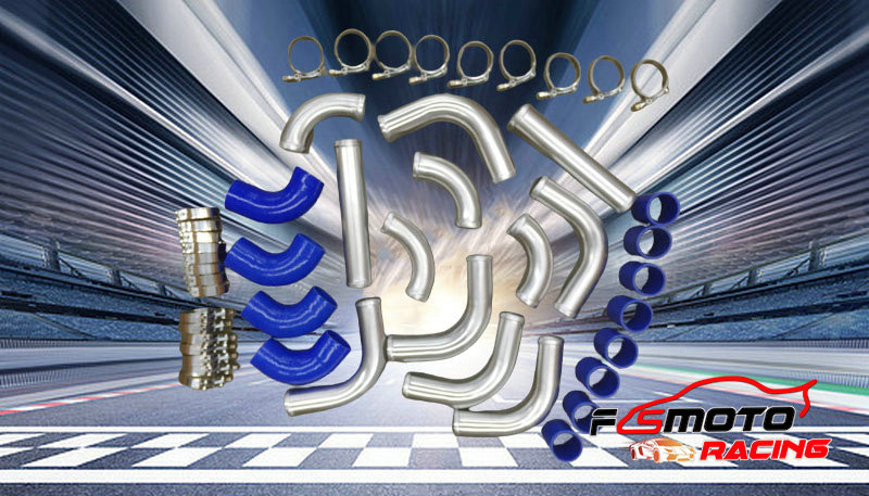 طقم أنابيب توربو مبرد بيني من  - مراجعة Intercooler Piping Kit Aluminum 2.5 Inch وسعره