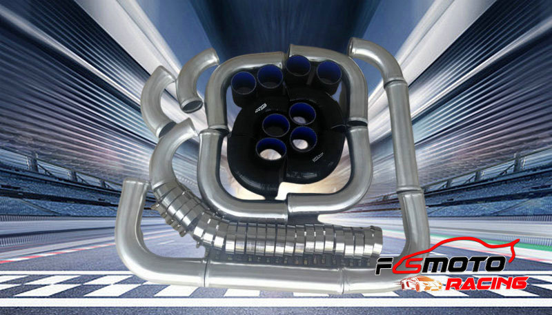 طقم أنابيب توربو مبرد بيني من  - مراجعة Intercooler Piping Kit Aluminum 2.5 Inch وسعره