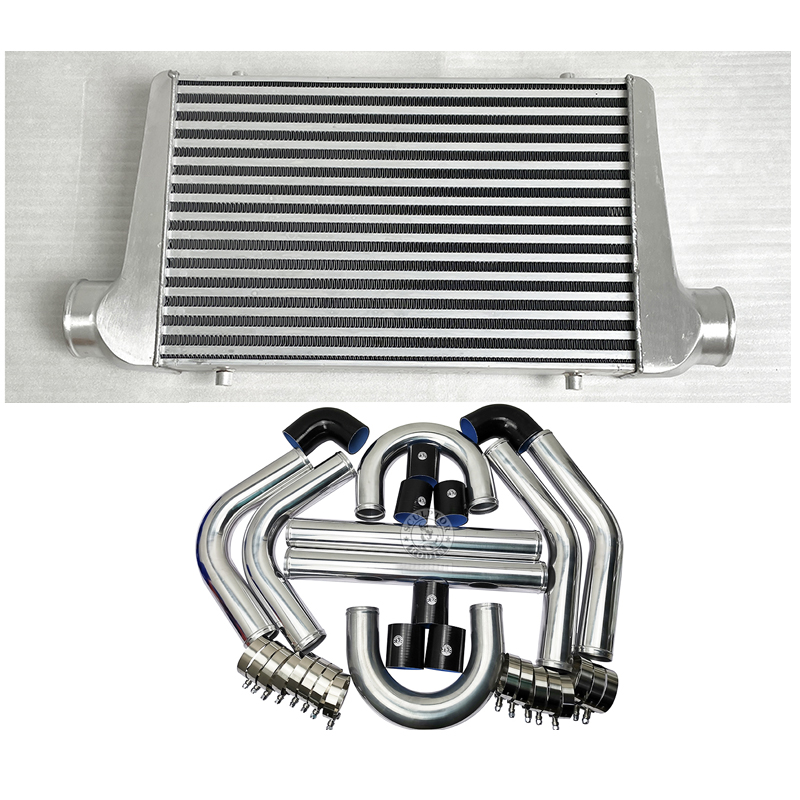 مبرد بيني عالمي مع لوح تربو ،  - مراجعة Front Mount Intercooler Universal Bar Plate وسعره