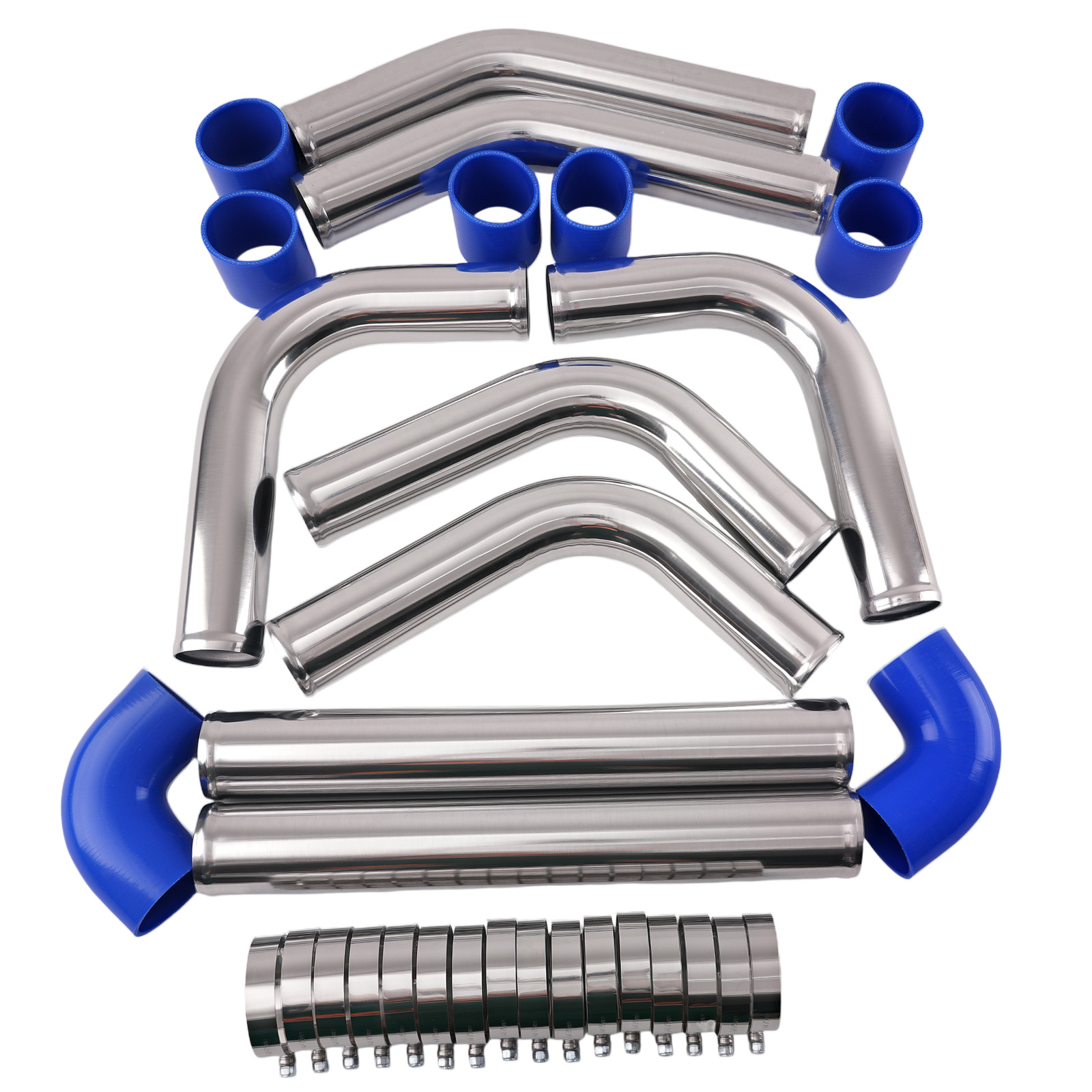 طقم أنابيب توربو إنتركولر من ا - مراجعة Intercooler Piping Kit Aluminum 2.5 Inch وسعره