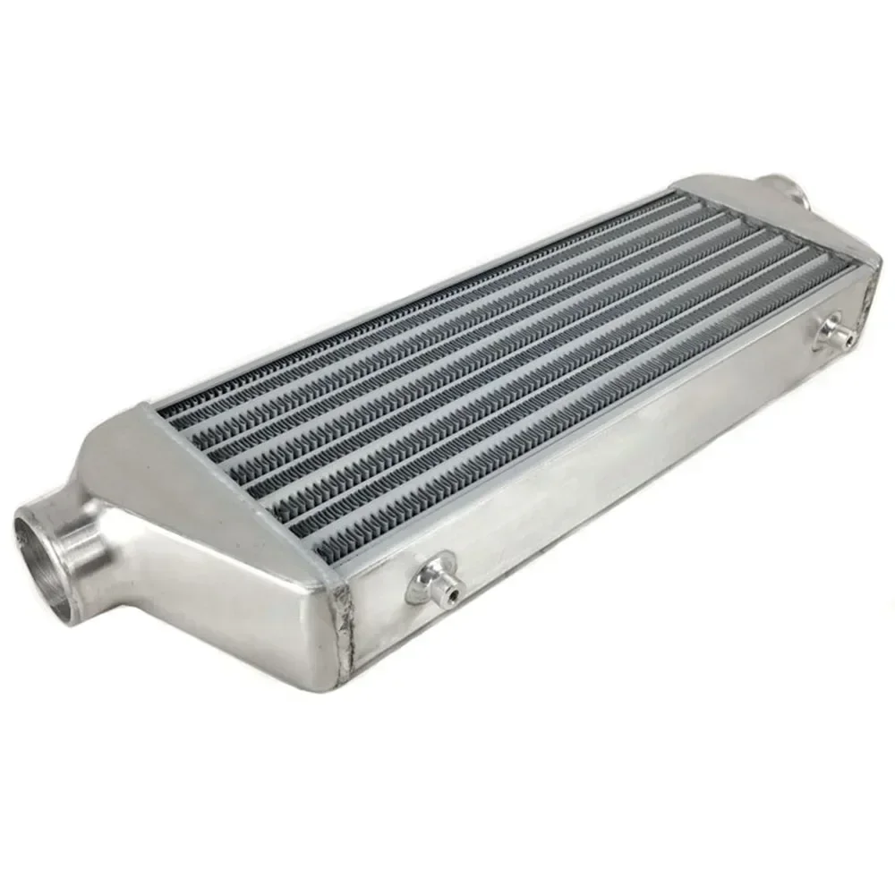 مبرد هواء توربيني عالمي 450x18 - مراجعة Front Mount Intercooler Universal Bar Plate وسعره