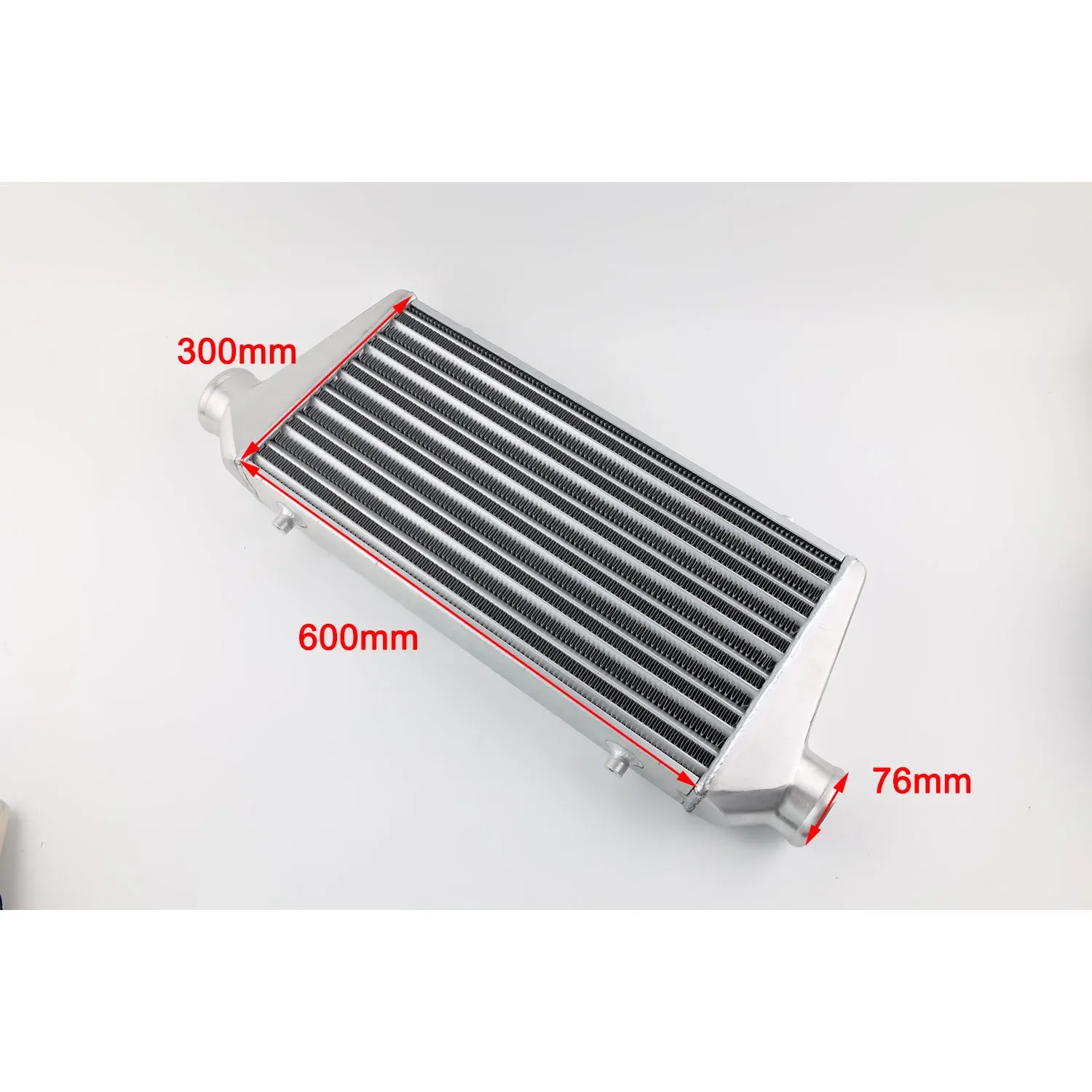 OD = 76 مللي متر 600x300x100 م - مراجعة Front Mount Intercooler Universal Bar Plate وسعره
