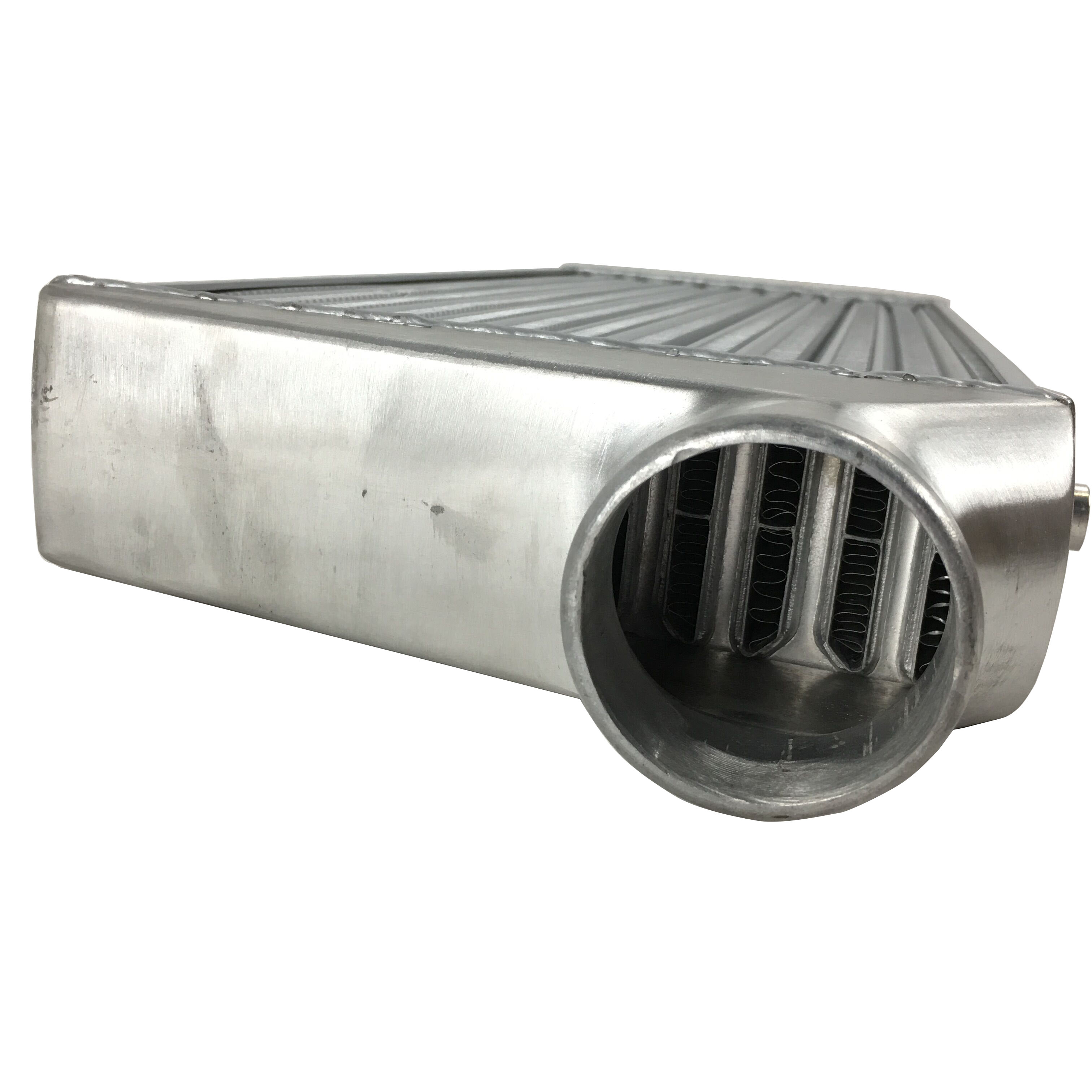 450*230*65 مللي متر العالمي تو - مراجعة Front Mount Intercooler Universal Bar Plate وسعره
