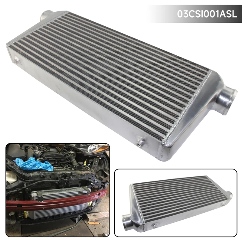 مبرد هواء (إنتركولر) عالمي من  - مراجعة Front Mount Intercooler Universal Bar Plate وسعره