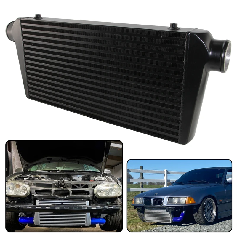 مبرد هواء (إنتركولر) عالمي من  - مراجعة Front Mount Intercooler Universal Bar Plate وسعره