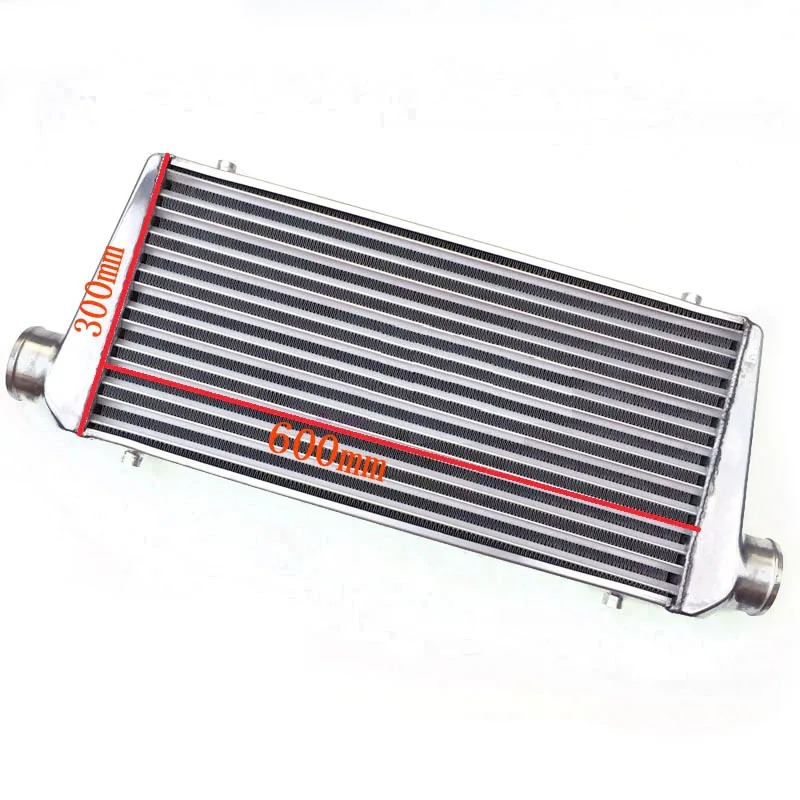 مبرد هواء توربيني عالمي 600*30 - مراجعة Front Mount Intercooler Universal Bar Plate وسعره