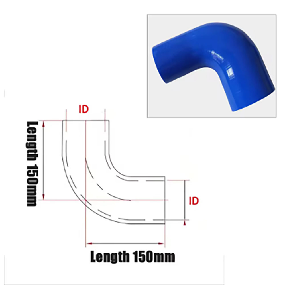 وصلة سيليكون بزاوية 90 درجة لت - مراجعة Turbo Silicone Coupler Hose Reducer 4 Ply وسعره