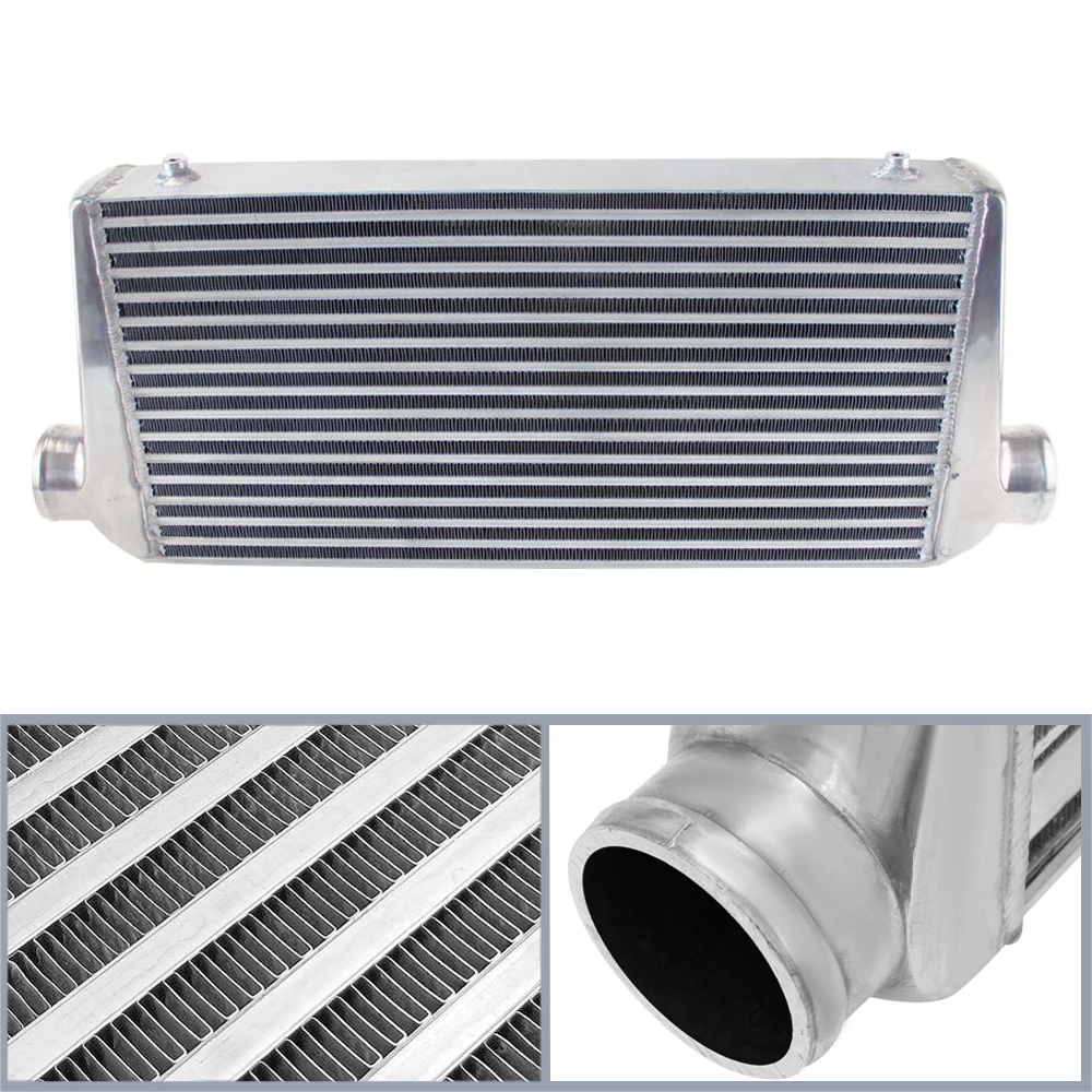 طقم مبرد هواء أمامي عالمي من ا - مراجعة Front Mount Intercooler Universal Bar Plate وسعره