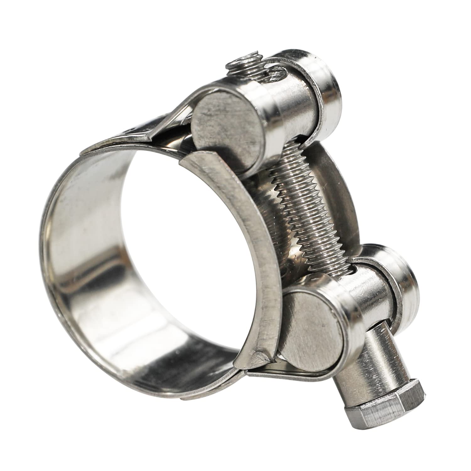 6 قطعة خرطوم المشبك 304 الفولا - مراجعة T-Bolt Hose Clamps Stainless Steel Turbo وسعره