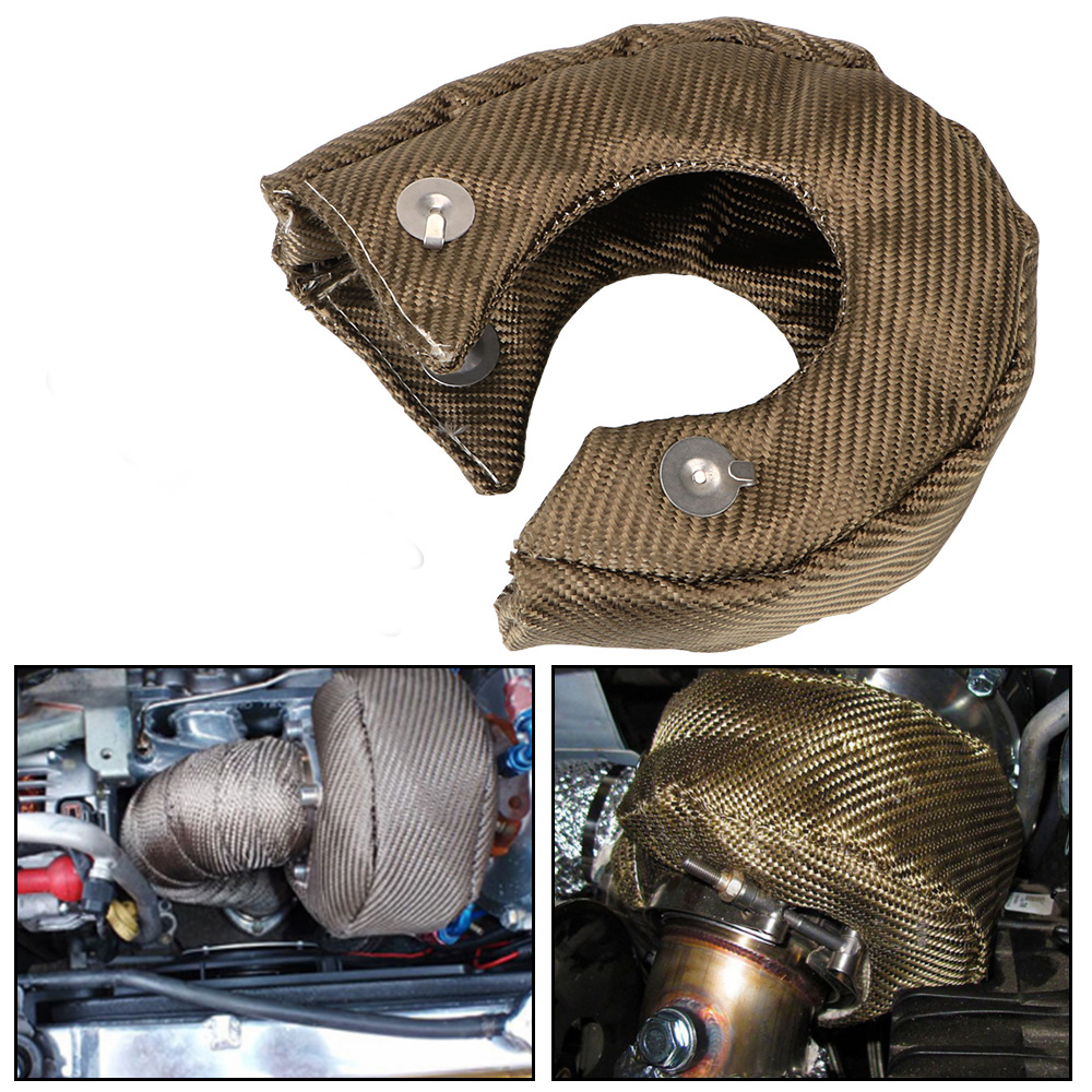 T25 T3 T4 T6 التيتانيوم توربو  - مراجعة Turbo Heat Shield Blanket Titanium T3 T4 وسعره