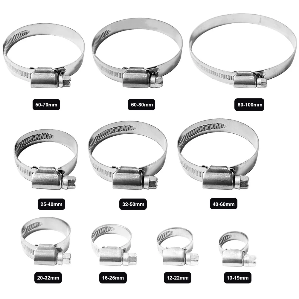 مشابك توصيل خراطيم سيليكون للإ - مراجعة T-Bolt Hose Clamps Stainless Steel Turbo وسعره