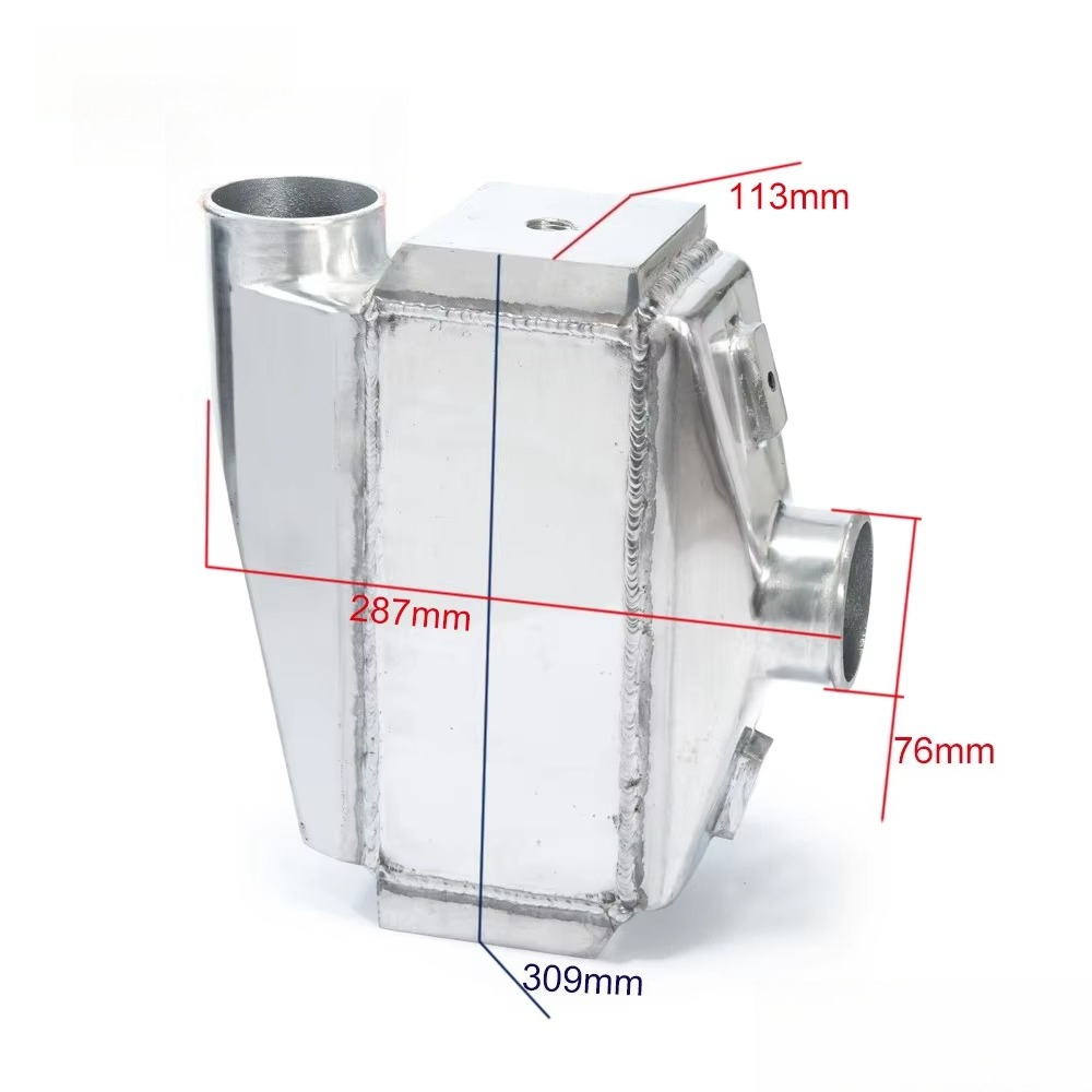 مبرد هواء أمامي عالمي من الألو - مراجعة Front Mount Intercooler Universal Bar Plate وسعره
